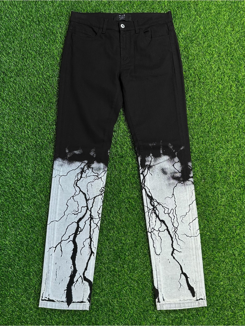 Marc Jacques Burton Crixus Lightning Black Jeans
